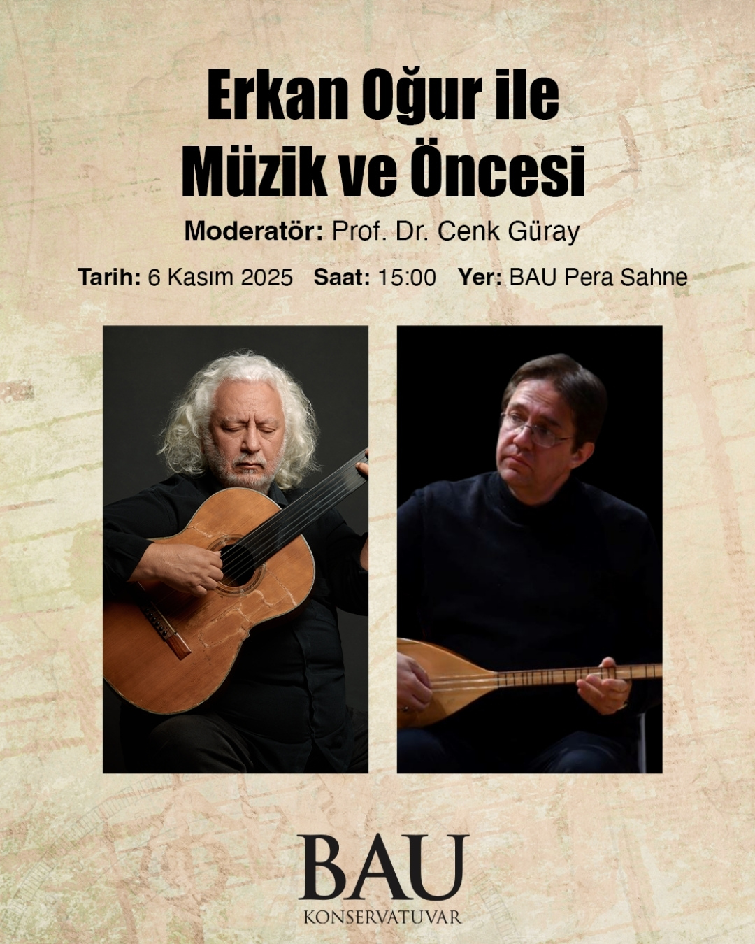 Erkan Oğur ile Müzik ve Öncesi